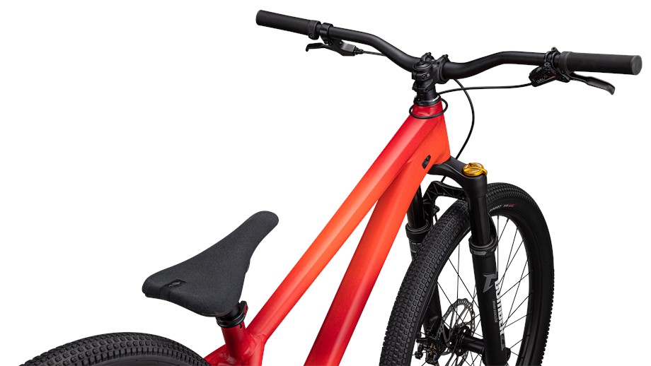 2023 Specialized P.4 Satin Red Tint Diffused / Fiery Red / White 27.5