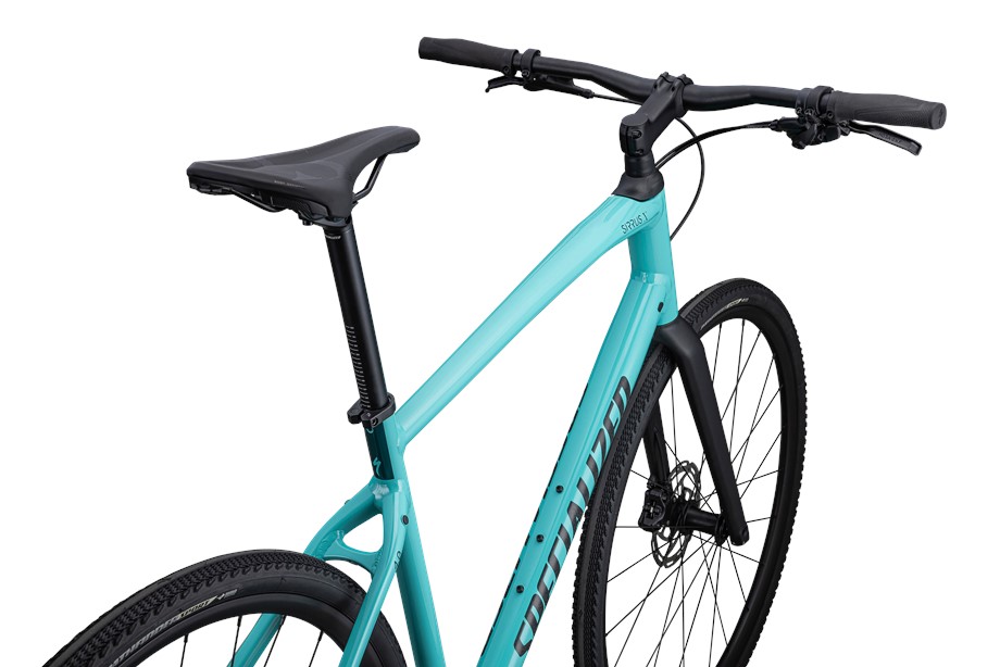 2022 Specialized Sirrus X 4.0 Gloss Lagoon Blue / Tropical Teal / Satin Black Reflective - XXS