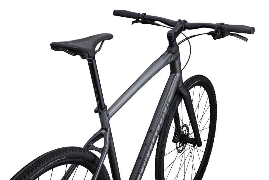 2022 Specialized Sirrus X 4.0 Gloss Smoke / Cool Grey / Satin Black Reflective - XXS