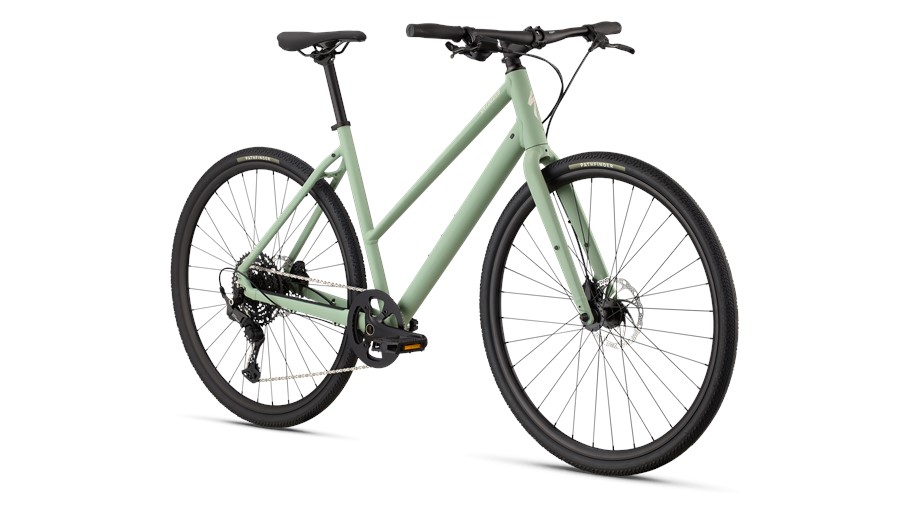 2026 Specialized Sirrus X 3.0 Step-Through Pistachio / Dolomite Metallic - M