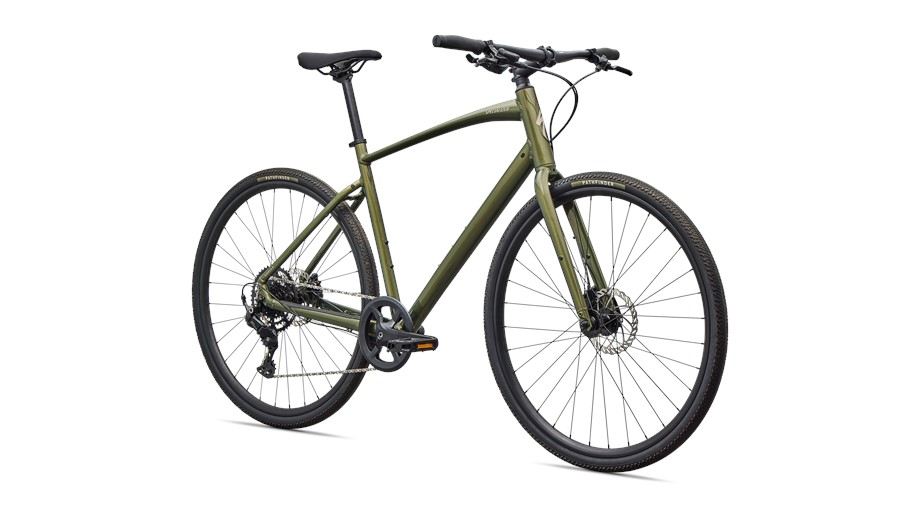 2026 Specialized Sirrus X 2.0 Gloss Laruel Green Metallic / Sandstone Metallic Frost Reflective - XS