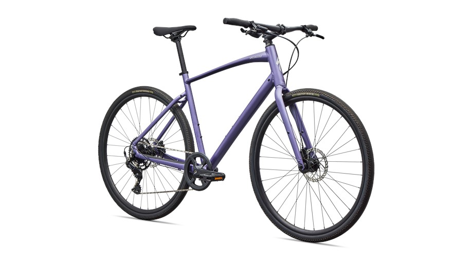 2026 Specialized Sirrus X 2.0 Satin Mauve Metallic / Dolomite Metallic Frost Reflective - L