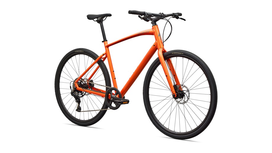 2026 Specialized Sirrus X 2.0 Tangerine Orange / Shadow Silver - S
