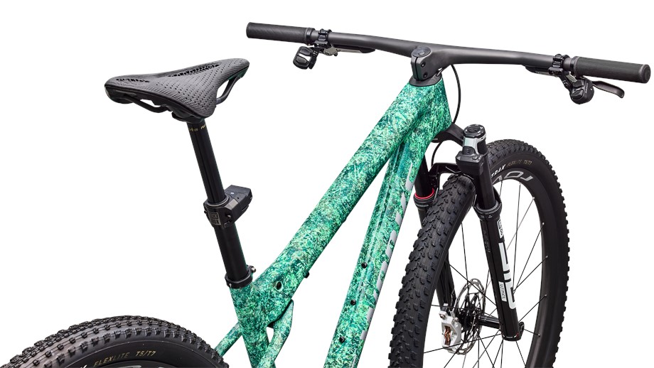 2026 Specialized S-Works Epic World Cup Gloss Oasis Multi Dry Impasto / Liquid Metal - S