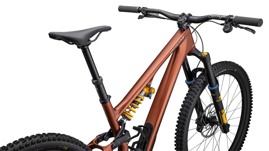 2025 Specialized Stumpjumper 15 Öhlins Coil Satin Copper Speckle / Satin Silver Dust - S6