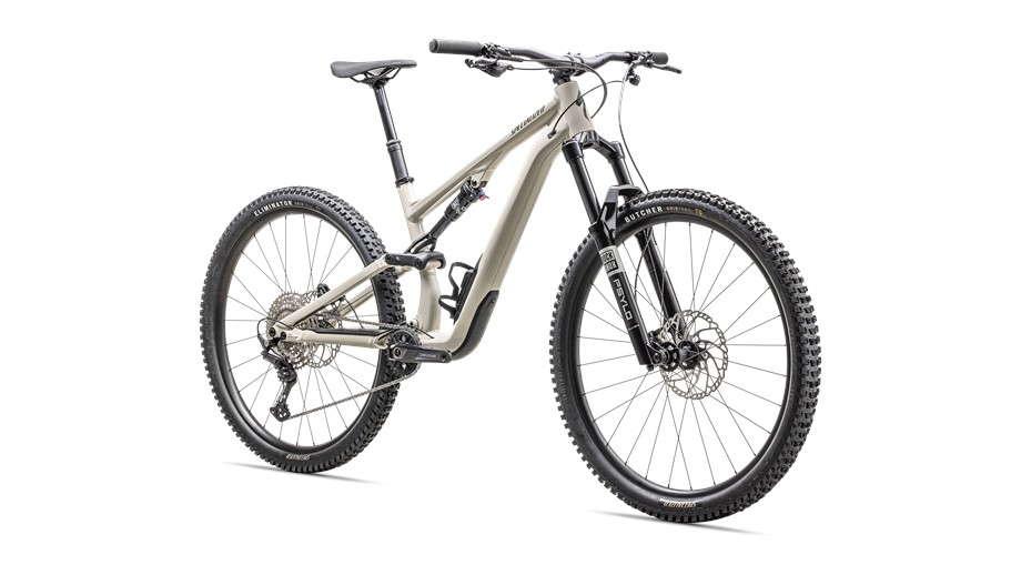 2025 Specialized Stumpjumper 15 Alloy Gloss White Mountains / Dark Moss Green - S1