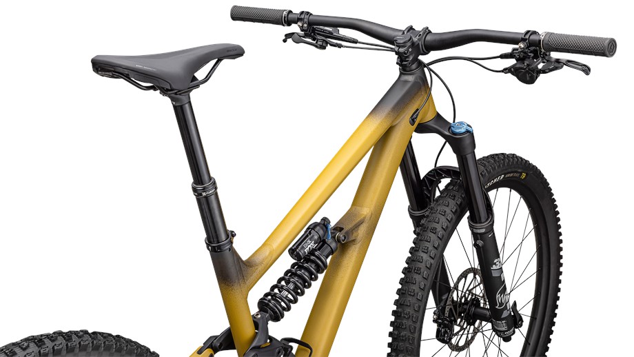 2025 Specialized STATUS 2 170 Satin Harvest Gold Tint / Obsidian / Dune White - S1