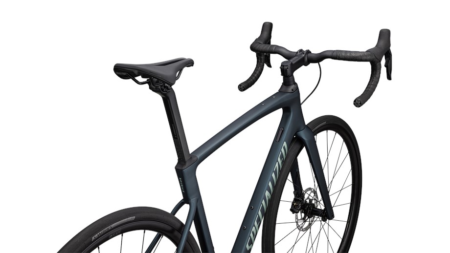 2024 Specialized Roubaix SL8 Comp Mettalic Deep Lake / White Sage Metallic - 54