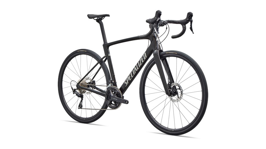 2026 Specialized Roubaix SL8 Sport Gloss Obsidian Metallic / Dune White - 54