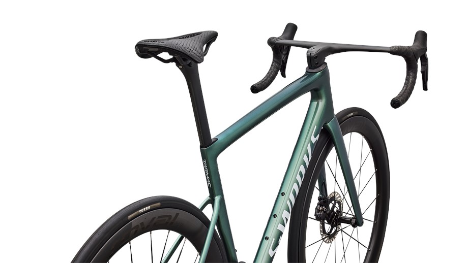 2026 Specialized S-Works Tarmac SL8 Gloss Premium Fjord Metallic / White Metallic Silver - 56