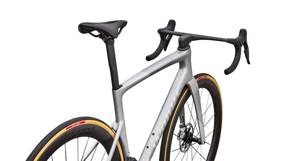 2027 Specialized S-Works Tarmac SL9 Satin Silver Dust / Gloss Chrome - 61