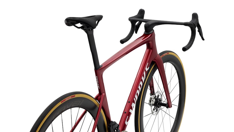 2027 Specialized S-Works Tarmac SL9 Gloss Ruby Metallic / White Silver Metallic - 44