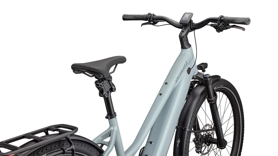 2025 Specialized Turbo Vado 5.0 Step-Through Satin Seafoam / Lapis Pearl / Glacial Metallic - L