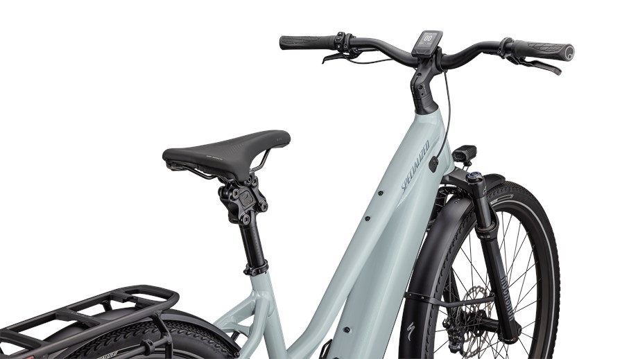 2025 Specialized Turbo Vado 5.0 IGH Step-Through Satin Seafoam / Lapis Pearl / Glacial Metallic - S