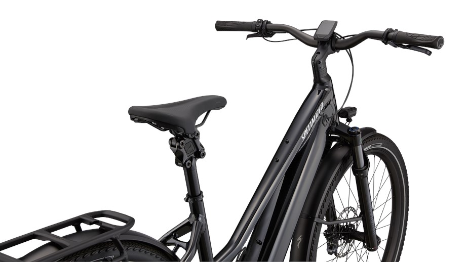 2026 Specialized Turbo Vado 5.0 IGH Step-Through Cast Black / Flake Silver - XL