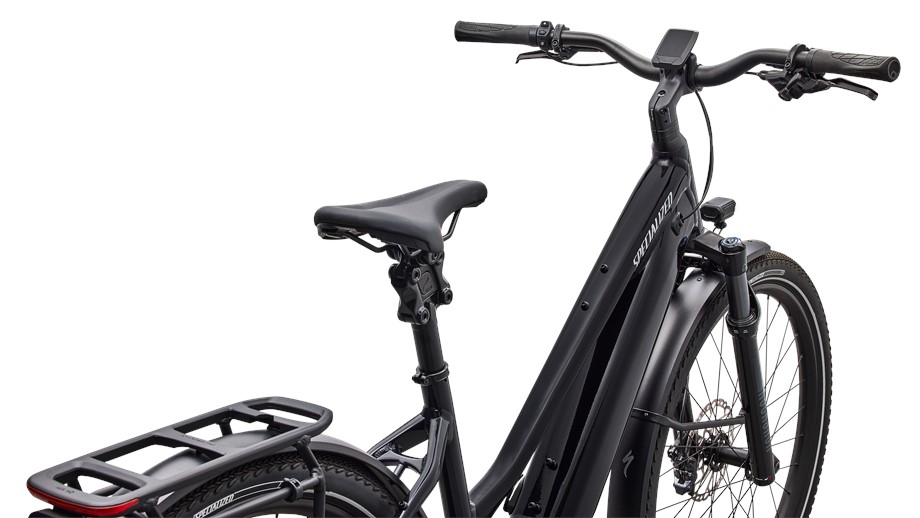 2026 Specialized Turbo Vado 5.0 Step-Through Cast Black / Flake Silver - M