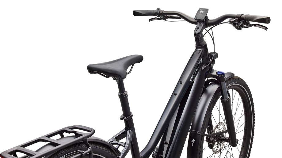 2026 Specialized Turbo Vado 4.0 Step-Through Cast Black / Flake Silver - M