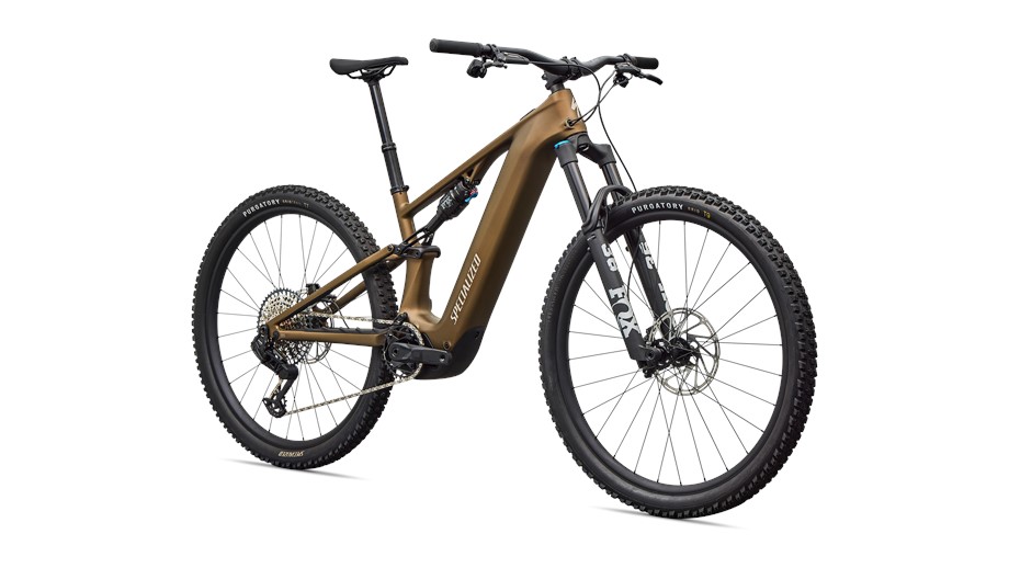 2026 Specialized Turbo Levo R Comp Satin Burnt Gold Metallic / Sandstone Metallic - S4
