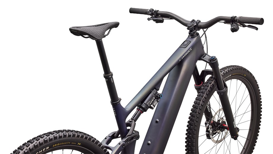 2027 Specialized S-Works Turbo Levo 4 Satin Blue Tint / Chrome - S5