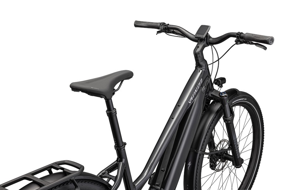 2023 Specialized Turbo Vado 5.0 IGH Step-Through Cast Black / Silver Reflective M