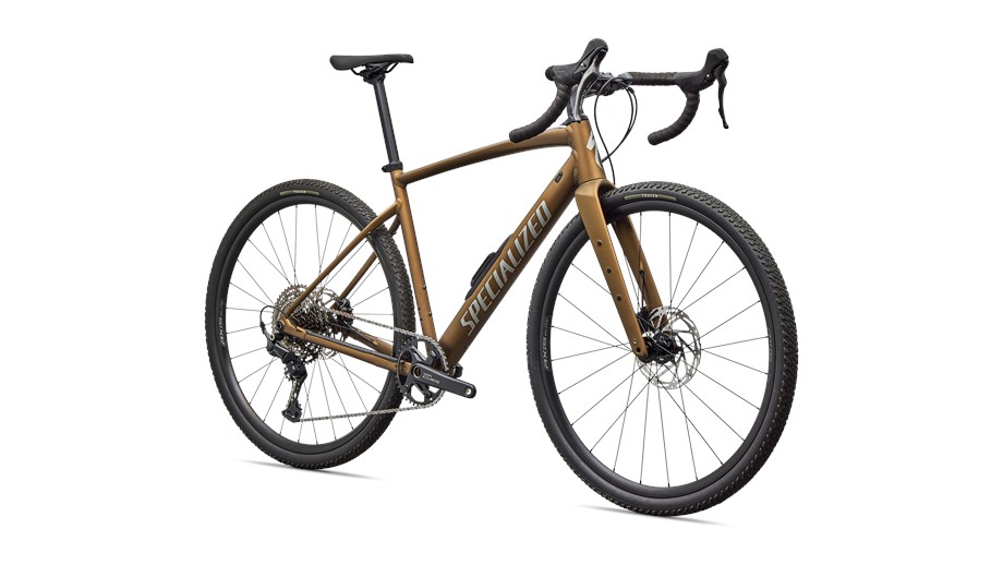 2026 Specialized Diverge 4 Sport Alloy Satin Burnt Gold Metallic / Shadow Silver - 54