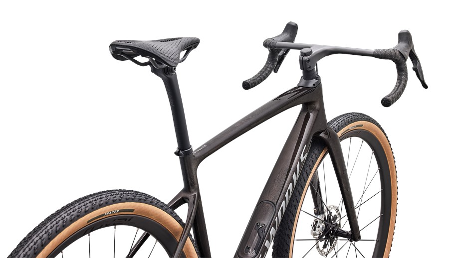 2027 Specialized S-Works Diverge 4 Warm Smoke Metallic / Carbon Silver Dust - 49
