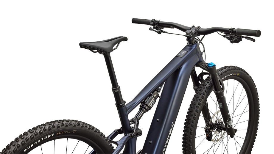 2027 Specialized Turbo Levo R Comp Alloy Satin Metallic Deep Marine / Shadow Silver - S3 - 29