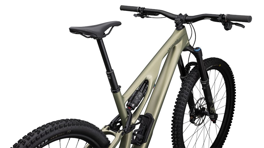 2024 Specialized Stumpjumper EVO Expert T-Type Satin Metallic Spruce / Dark Moss Green - S1