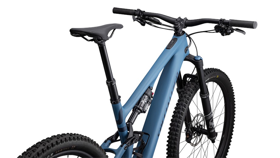 2024 Specialized Turbo Levo SL Comp Carbon Satin Mystic Blue / Mystic Blue Metallic / Silver Dust - S6