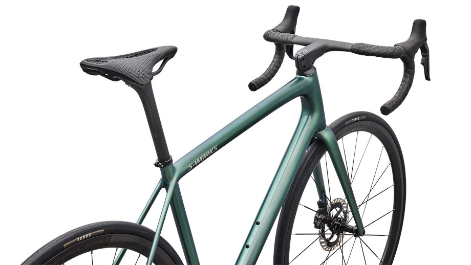 2026 Specialized S-Works Aethos 2 Gloss Premium Fjord Metallic / Dolomite Metallic - 56