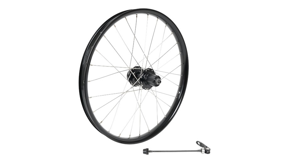 Specialized WHL KIDS 20", REAR, ALLOY, QR 9X135MM, DISC, 6-BOLT, 28H, 9-SPD. FHB - BLACK