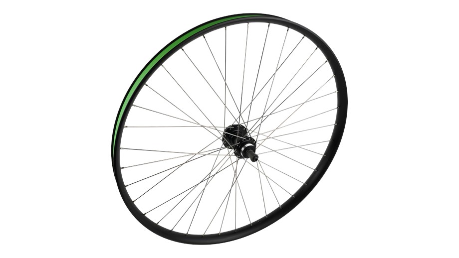 Specialized WHL ROLL 650B, REAR, ALLOY, QR, 9X135MM, DISC, 6-BOLT, 36H, THREADED HUB SHELL FOR FREEWHEEL - BLACK