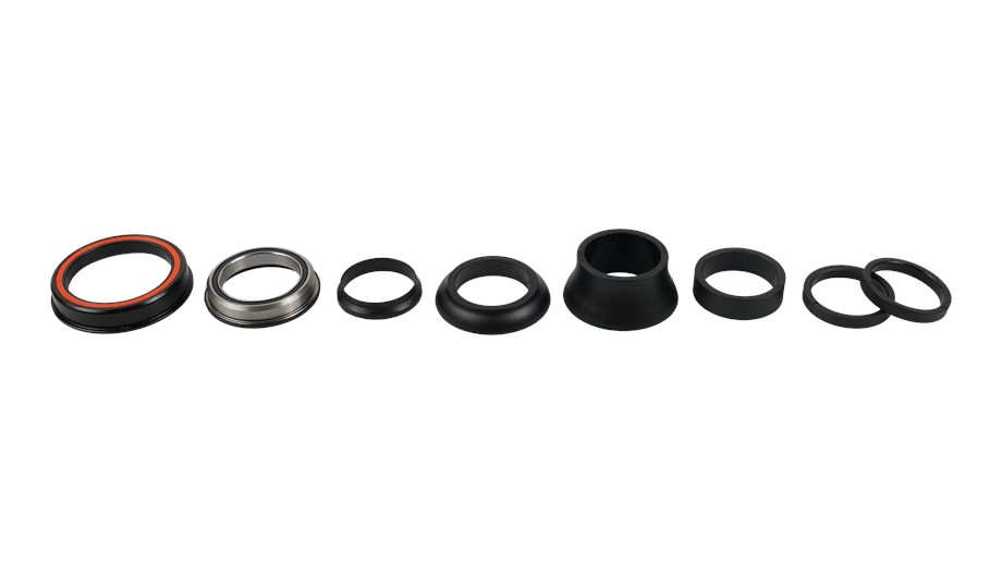 Specialized HDS COMPLETE, FOR ALLEZ SPRINT DISC, CUSTOM ZS CUPS TOP & BOTTOM, 1-1/8" UPPER, 1.5" LOWER, W/ TOP COVER & ALLOY SPACERS Hds My19 Allez Sprint Disc Headset
