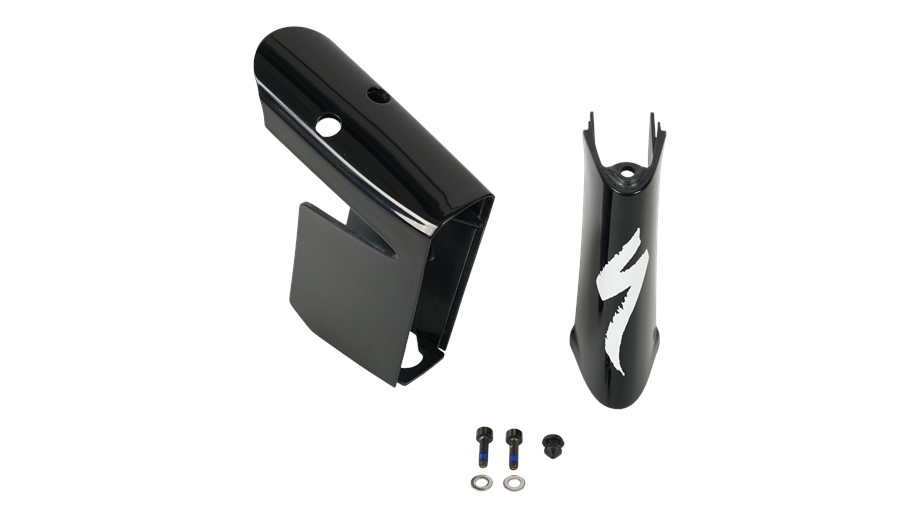 FRM SHIV DISC, NOSECONE, W/ BOLT AND WASHER, FOR MED FRAME - GLOSS CARBON