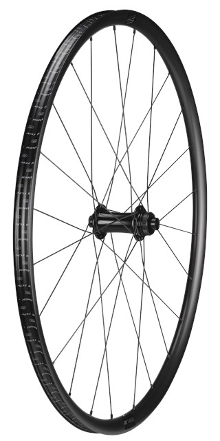 Specialized WHL TURBO, 700C, FRONT, ALLOY, TA 12X110MM (Road Boost), DISC, CENTERLOCK, 24H - BLACK W/ TURBO DCL Black - 700C