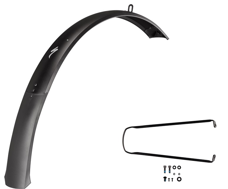 Specialized FND VADO/COMO (GEN.2), FRONT FENDER, 650B, ALLOY, 65MM WIDTH, FOR SR SUNTOUR FORK Black