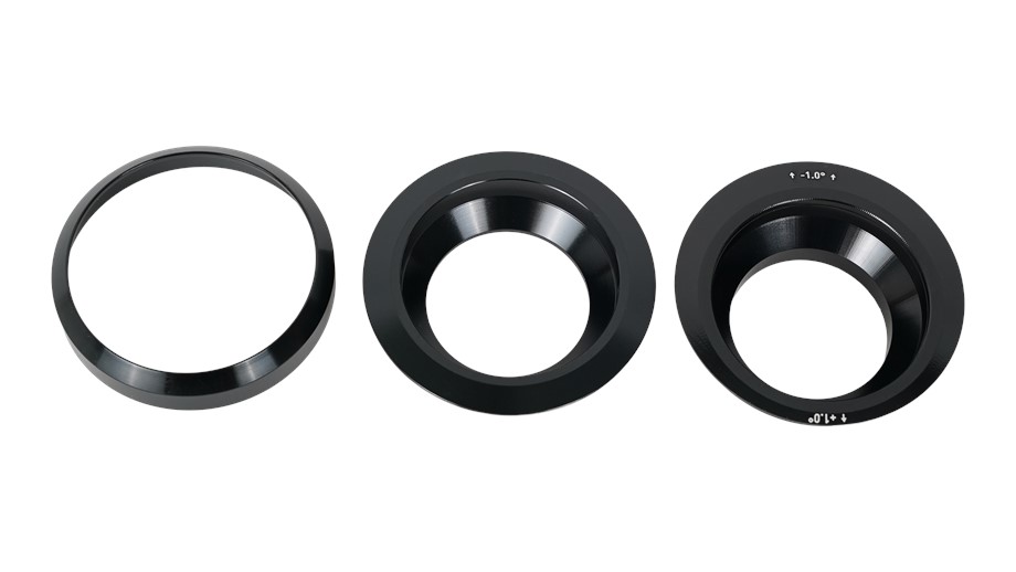 Specialized HDS SUB, MY22 LEVO HEADSET CUPS KIT, W/ 0-DEG AND +/-1-DEG CUPS Black - One Size