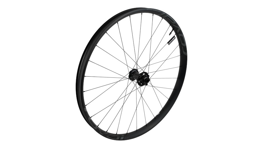 Specialized WHL MY21 TRAVERSE 38, 27.5, FRONT, ALLOY, TA, 15X110MM, DISC, 6-BOLT, 28H (SP-19151) - BLACK W/ CHARCOAL DCL