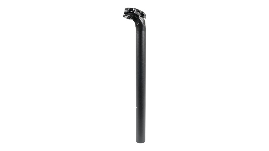 Specialized STP TURBO SEATPOST, 27.2MM, ALLOY, 350MM LENGTH, 25MM OFFSET, 2-BOLT CLAMP, W/ HOLE FOR REAR LIGHT WIRE Black - 350mm x 25mm Offset