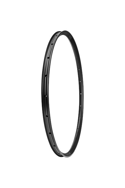 RIM DT-G500, 700C, FRONT & REAR, ALLOY, 24H, DISC, 26MM INTERNAL (RDG050CDPN24SO0474) - BLACK