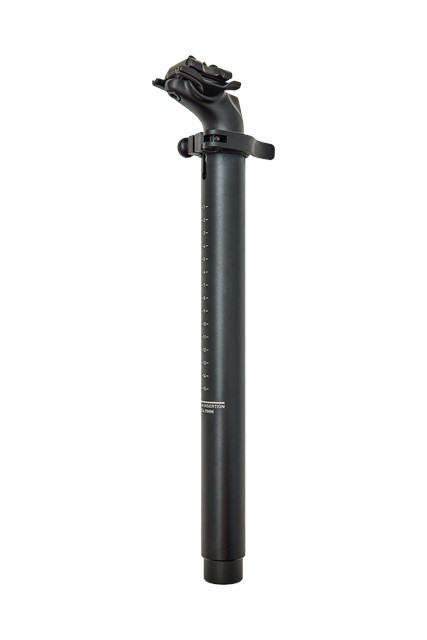 Specialized STP GLOBE, TELESCOPIC SEATPOST, 34.9 LOWER, 30.9 UPPER, 20MM OFFSET, 525MM LENGTH Black - 525mm x 20mm Offset
