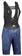 Salsa Gravel Story Bib Short - Women's, Blue, X-Large 