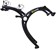 Saris Bones EX Trunk Rack: 2 Bike, Black