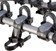Yakima RidgeBack Hitch Bike Rack - 4-Bike, 1-1/4", 2" Receiver, Silver 