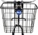 Wald 3114 Front Quick Release Basket with Bolt-On Mount: Gloss Black