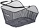 Basil Icon M NX System Rear Basket - Black