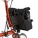 Restrap City Loader Handlebar Bag - Fits Brompton Mount, 20L, Black