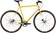 All-City Super Professional Flat Bar Single Speed Bike - 700c, Steel, Lemon Dab, 52cm 