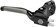 Promax BL-47 Dual Cable Brake Lever - Right, Long Pull, Aluminum, Black 