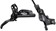 SRAM G2 R Disc Brake and Lever - Rear, Hydraulic, Post Mount, Diffusion Black Anodized, A2 